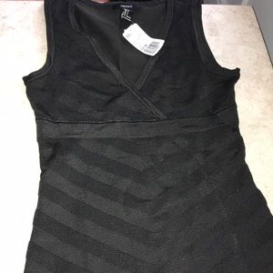 Black bodycon dress